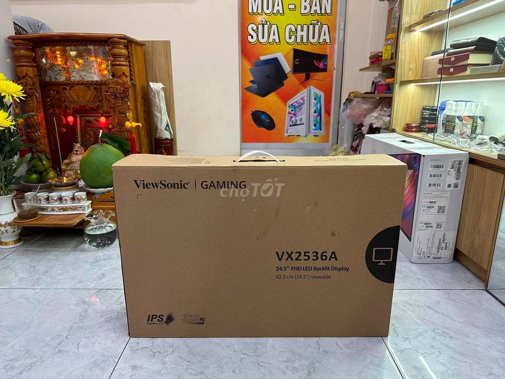 Màn Viewsonic Bh 7/2029 #VX2536A ips 25" 320hz. Mua bán Phụ kiện (Màn hình, Chuột...) tại Quận Bình Thạnh Tp Hồ Chí Minh được đăng bởi TOÀN MÀN HÌNH hình 1