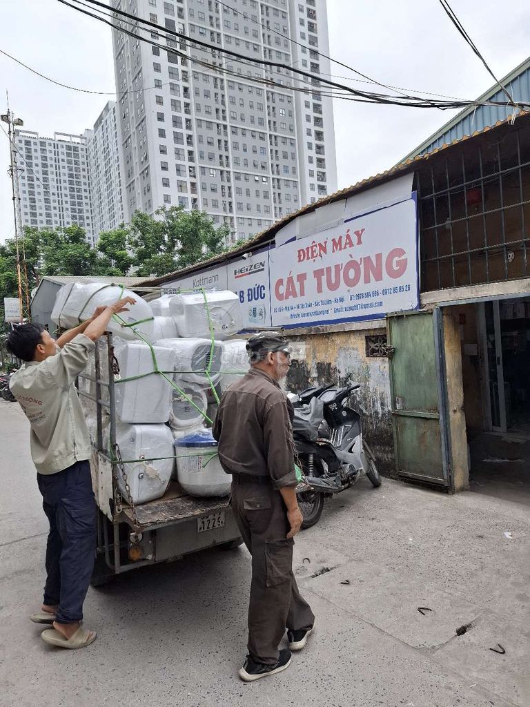 Thanh lý bình nóng lạnh.