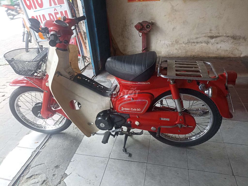 Honda Cub 81 50 quýt đề cổ kiểng còn tin là còn xe. Mua bán Xe máy tại Huyện Bình Chánh Tp Hồ Chí Minh được đăng bởi văn phúc  hình 3