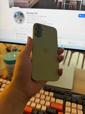 Apple iPhone 17QT ZP/A 256GB Xanh lá. zin áp