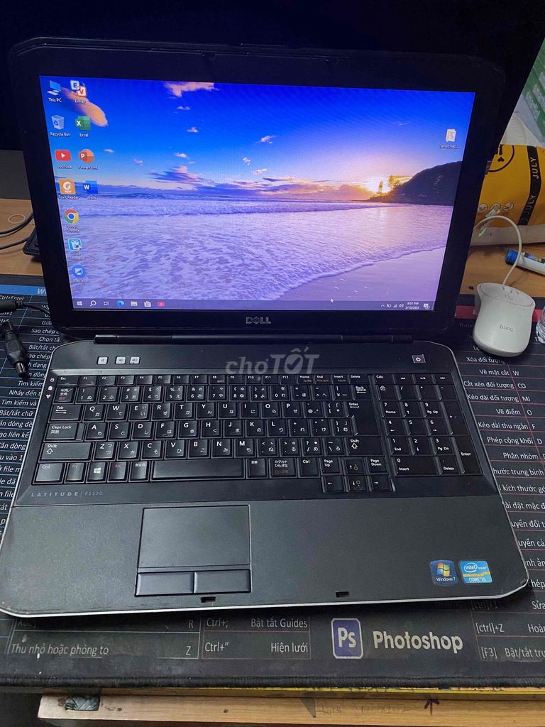 Dell i5/Ram8G/SSD120G chạy ok