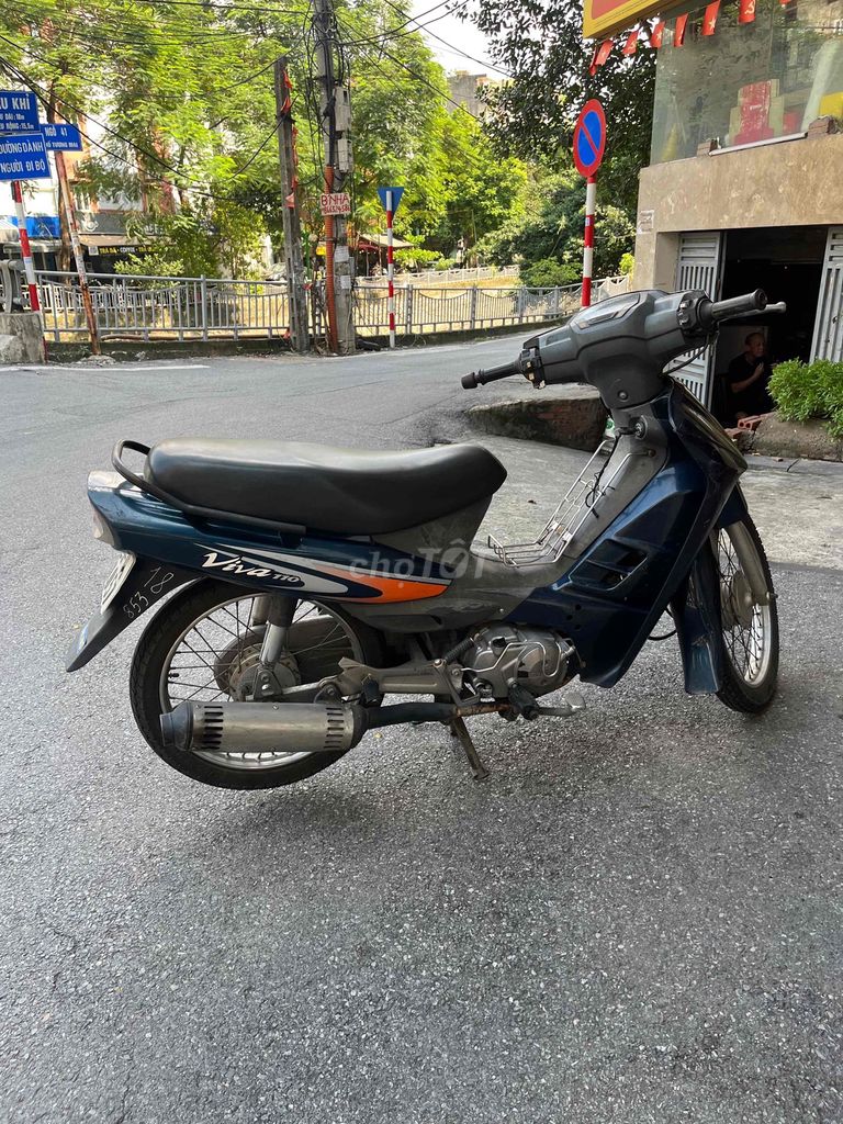 Мопед Suzuki Viva, синий