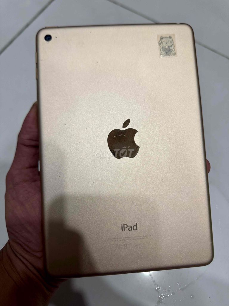 Apple iPad Mini 4 64GB Vàng nguyên zin pin new. Mua bán Máy tính bảng tại Quận Bình Tân Tp Hồ Chí Minh được đăng bởi Phúc Nguyên hình 1