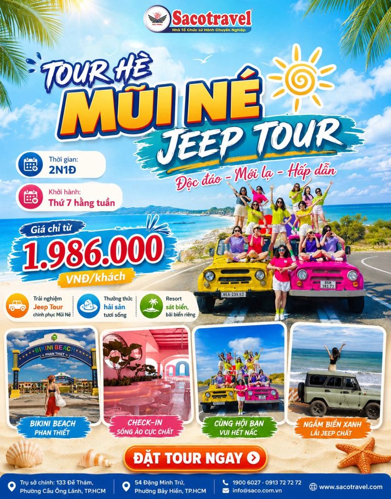 Tour du lịch Mũi Né. Du lịch tại Quận Tân Bình Tp Hồ Chí Minh được đăng bởi Minh Thư  hình 1