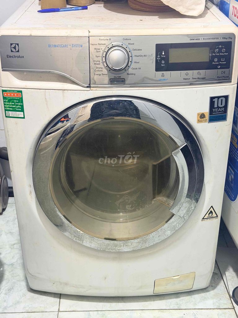 Máy giặt sấy Electrolux EWW14023 10kg Trắng. Mua bán Máy giặt tại Quận 3 Tp Hồ Chí Minh được đăng bởi Ngọc Trinh hình 1