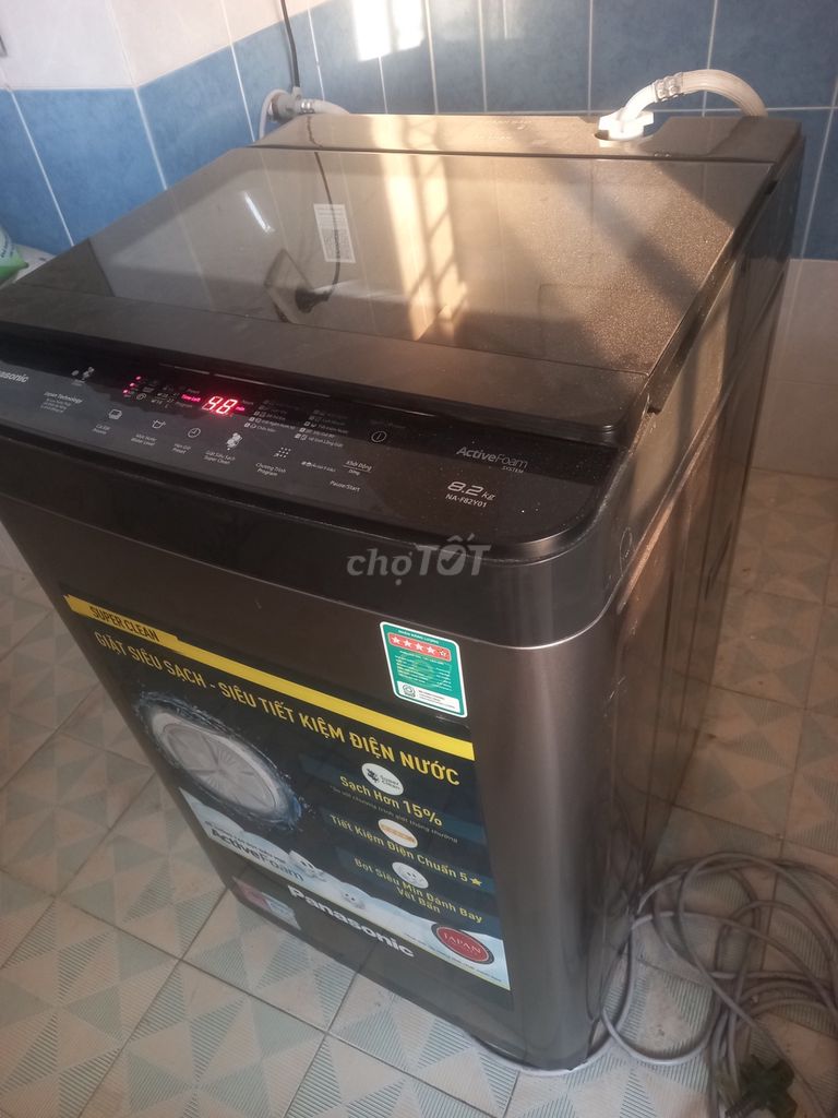 Máy giặt Panasonic NA-F82Y01 8.2kg Xám 95%. Mua bán Máy giặt tại Quận Sơn Trà Đà Nẵng được đăng bởi Út Nguyễn hình 1
