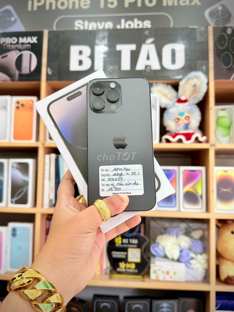 Apple iPhone 14 Pro Max 128GB (Ám Nhẹ Xíu Sóng). Mua bán Điện thoại tại Thành phố Long Xuyên An Giang được đăng bởi Bi Táo Store hình 1