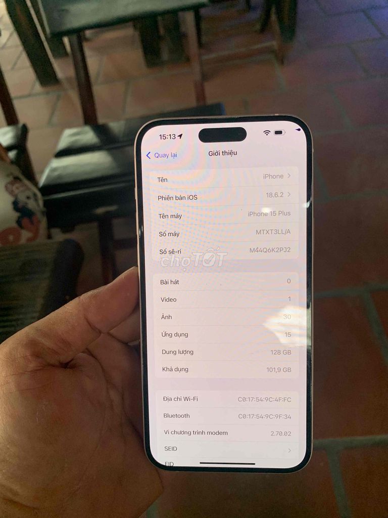 Apple iPhone 15 Plus 128GB Hồng. Mua bán Điện thoại tại Quận Bình Tân Tp Hồ Chí Minh được đăng bởi pham thiên hình 1