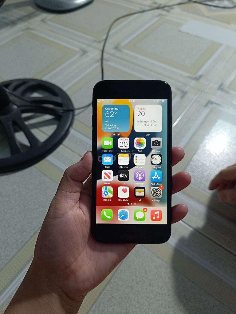 iPhone 7 Đen. Mua bán Điện thoại tại Quận 12 Tp Hồ Chí Minh được đăng bởi Tường Vy hình 1