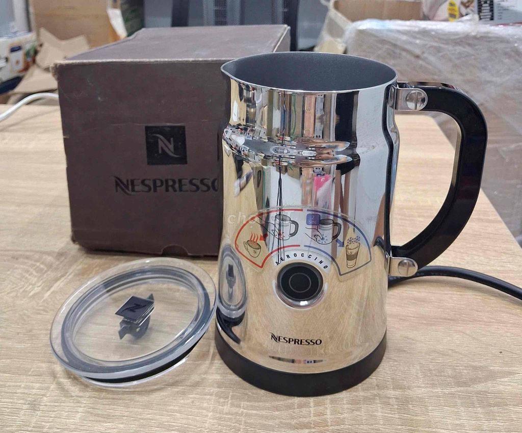 Máy tạo bọt sữa Nespresso Aeroccino Plus 3192. Mua bán Bếp, lò, đồ điện nhà bếp tại Thành phố Trà Vinh Trà Vinh được đăng bởi Huỳnh Phạm hình 1