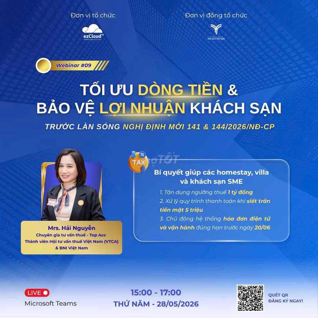 Phần mềm quản lý khách sạn EZCLOUD. Dịch vụ tại Quận 6 Tp Hồ Chí Minh được đăng bởi Tony' TV Review 007 hình 1