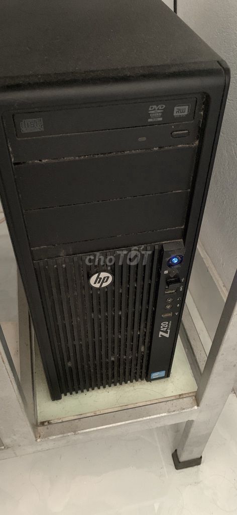 Máy trạm HP Z420 Workstation + 1060 6g + màu đen