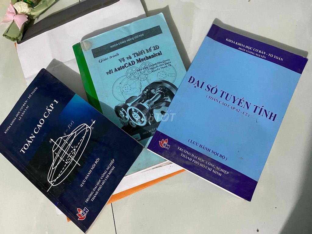 Bộ sách Toán Cao Cấp và vẽ AutoCad