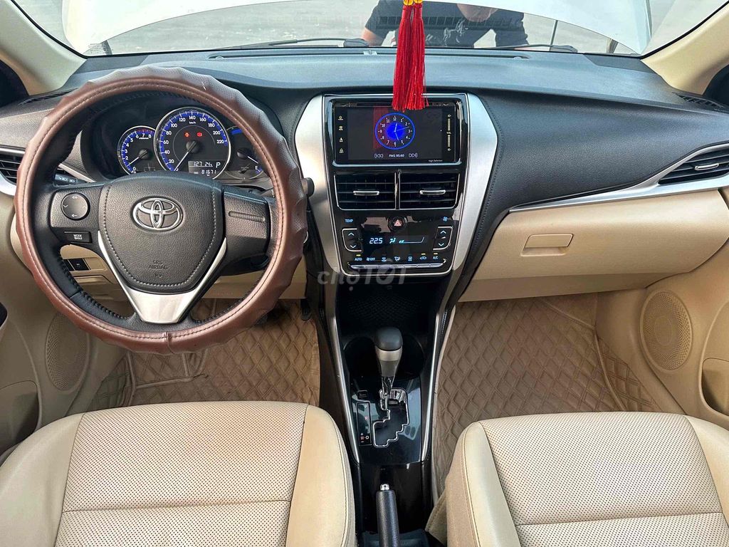 Toyota Vios G 2019 Vàng cát 8.3 km. Mua bán Ô tô tại Quận Hoàng Mai Hà Nội được đăng bởi NHẬT DOANH AUTO  hình 4