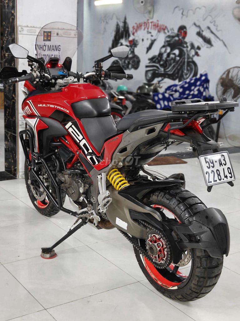 Multistrada 1200s biển 59 cần bán hoặc giao lưu. Mua bán Xe máy tại Huyện Nhà Bè Tp Hồ Chí Minh được đăng bởi Hoán Nguyễn hình 3
