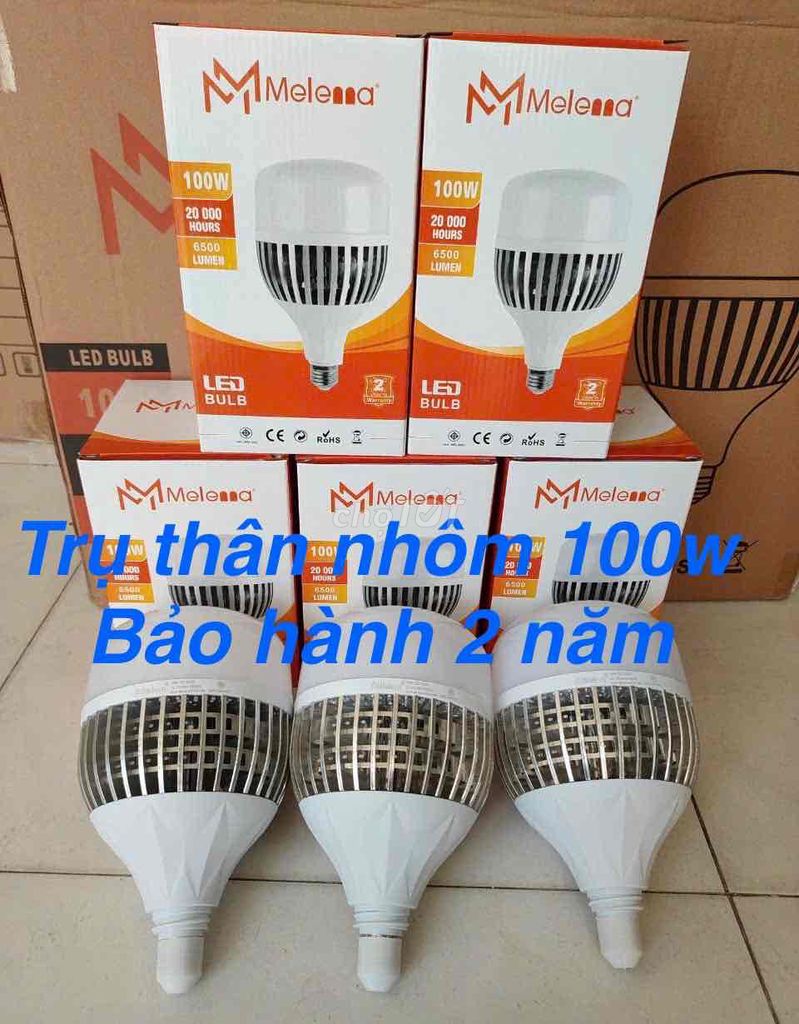 BÓNG ĐÈN LED HÌNH TRỤ THÂN NHÔM SỬ DỤNG ĐIỆN 220V. Mua bán Đèn tại Quận Bình Thuỷ Cần Thơ được đăng bởi Led MinhMinh hình 1