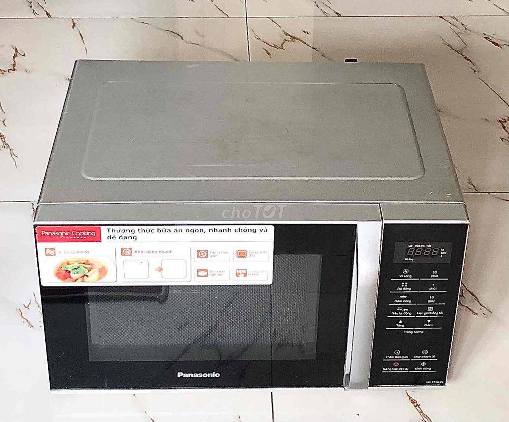Lò vi sóng Panasonic 25L tiếng việt như mới. Mua bán Bếp, lò, đồ điện nhà bếp tại Quận Hoàng Mai Hà Nội được đăng bởi luat nguyen hình 1
