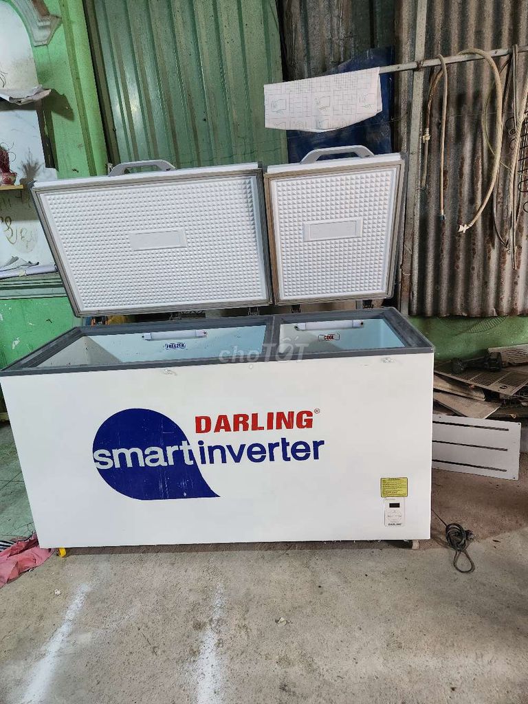 Bán tủ đông mát Darling Inverter 700 lít rất đẹp