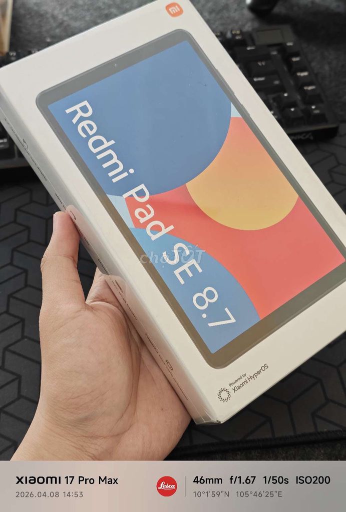 Xiaomi Redmi Pad SE 8.7 inch 4GB/128GB Newseal. Mua bán Máy tính bảng tại Quận Ninh Kiều Cần Thơ được đăng bởi Zelda Phone hình 1