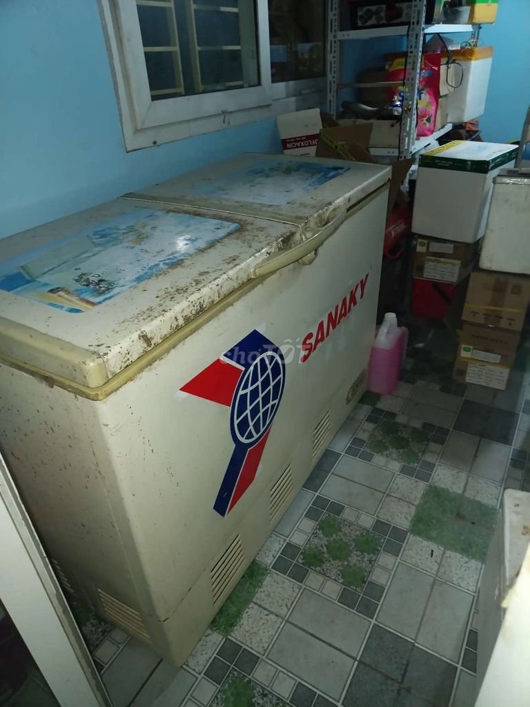 Tủ đông Sanaky Trắng 1 ngăn. Mua bán Tủ lạnh tại Huyện Khoái Châu Hưng Yên được đăng bởi Phạm hữu tuyên hình 1