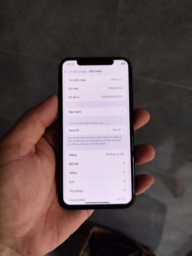 iPhone X 64GB Đen. Mua bán Điện thoại tại Thành phố Buôn Ma Thuột Đắk Lắk được đăng bởi Phan Quân Mobile  hình 1
