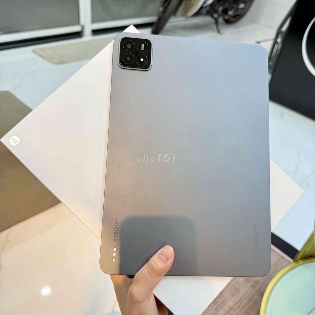 Xiaomi Pad 6s Pro Fullbox . Gray 98% Zin All Full. Mua bán Máy tính bảng tại Thành phố Tây Ninh Tây Ninh được đăng bởi Mỹ Vy Store Mobile Tây Ninh hình 1