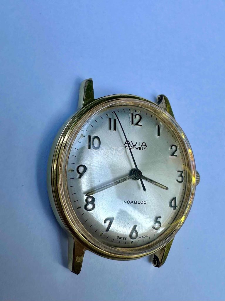 Vintage Avia swiss made 34mm - metal bezel. Mua bán Đồng hồ tại Quận Bình Tân Tp Hồ Chí Minh được đăng bởi Vintage Watch hình 1