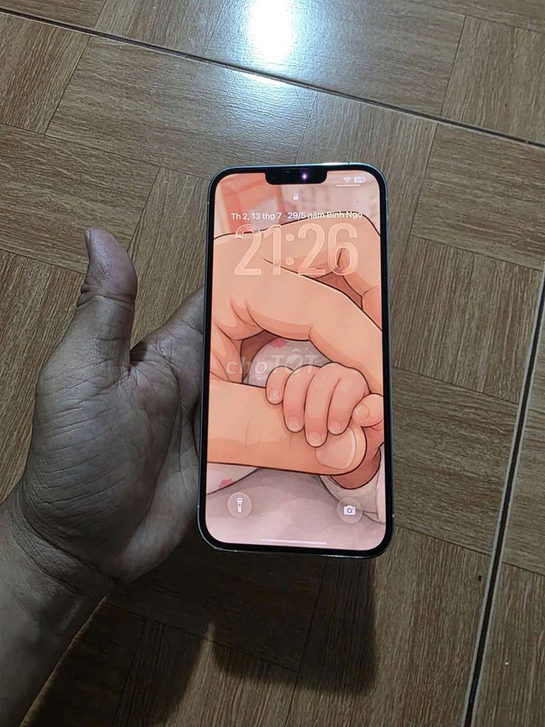 Apple iPhone 13 Pro Max 128GB Trắng Đã sử dụng. Mua bán Điện thoại tại Quận Bình Tân Tp Hồ Chí Minh được đăng bởi Nghĩa Nguyễn hình 1