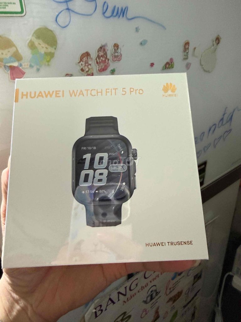 Huawei Watch Fit 5 Pro Đen Mới. Mua bán Thiết bị đeo thông minh tại Quận Sơn Trà Đà Nẵng được đăng bởi An Nhiên hình 1