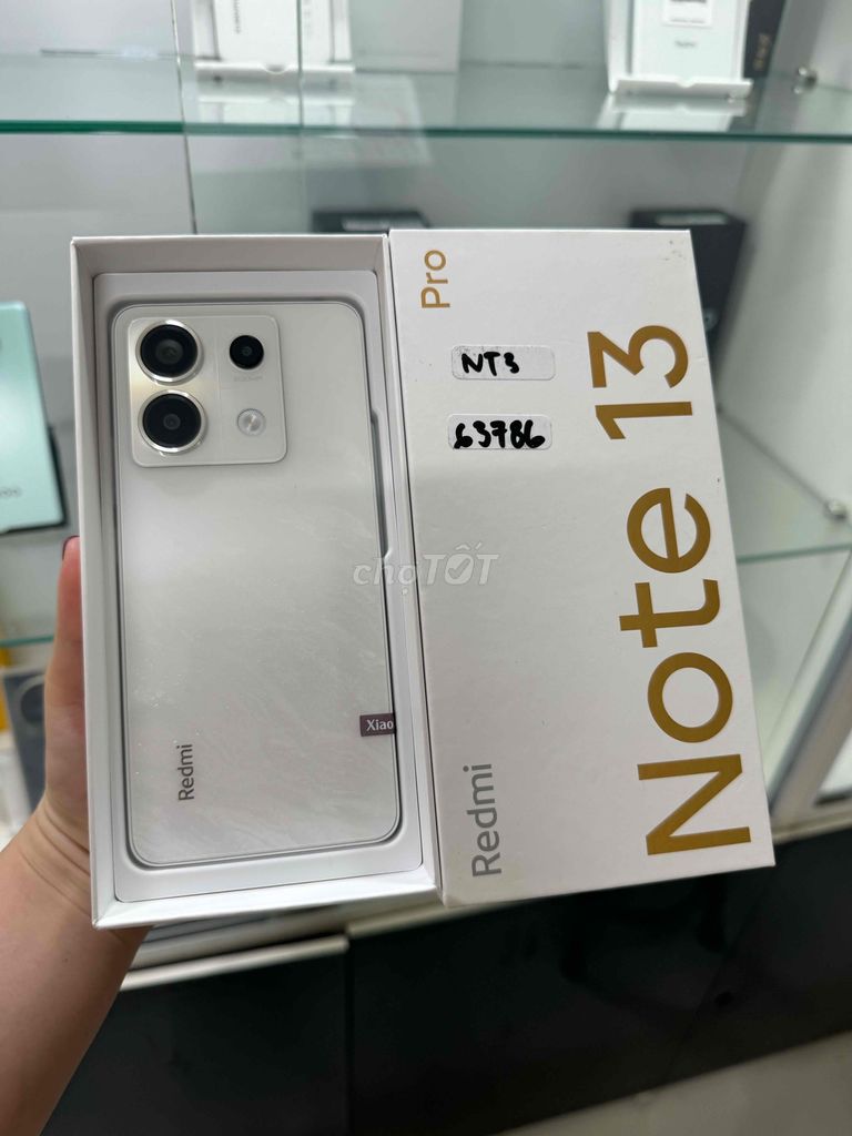 Redmi Note 13 Pro - 12/256 trắngkeng fullbox