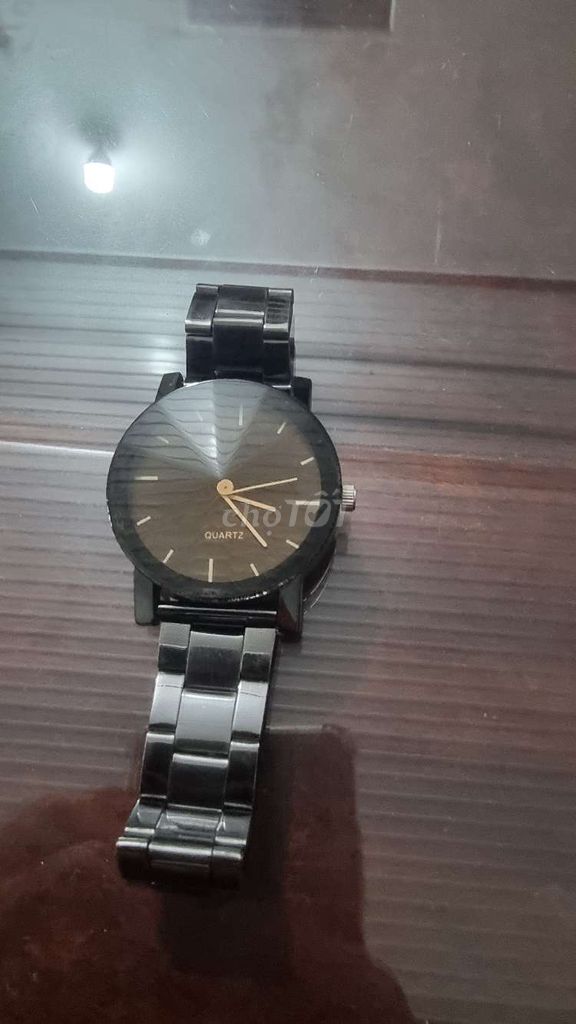 Đồng hồ đeo tay Thép không gỉ Đen. Mua bán Đồng hồ tại Huyện Krông Pắc Đắk Lắk được đăng bởi Son hình 1