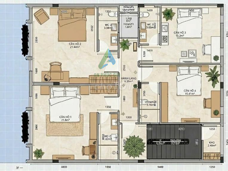 Аренда · 11 комн. · 150 м² · Quận Sơn Trà, ул. Đường Nguyễn Đình Hoàn