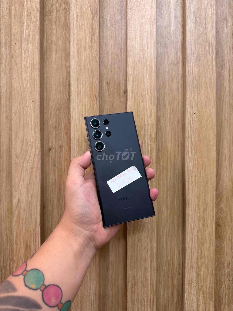 Samsung S23 Ultra 8GB 256GB Đen. Mua bán Điện thoại tại Quận Đống Đa Hà Nội được đăng bởi  HT Mobie Trả góp nợ xáu bao duyệt hình 1