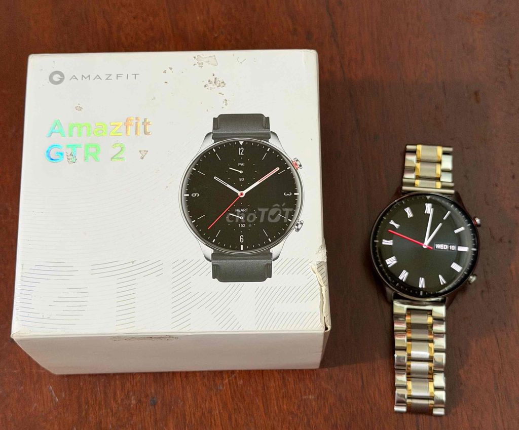Amazfit GTR 2 Thép Bạc 98% mới. Mua bán Thiết bị đeo thông minh tại Quận 8 Tp Hồ Chí Minh được đăng bởi Huynh Quan hình 1