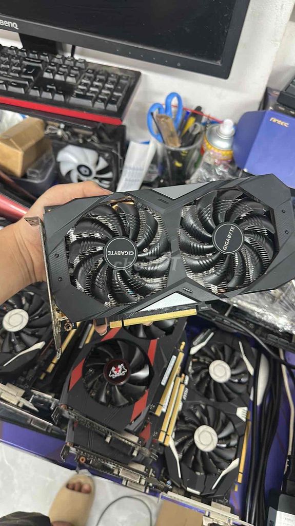 Card đồ họa Gigabyte GTX 1660 6GB GDDR5. Mua bán Linh kiện (RAM, Card...) tại Quận Đống Đa Hà Nội được đăng bởi Tuan Anh Store24H hình 1