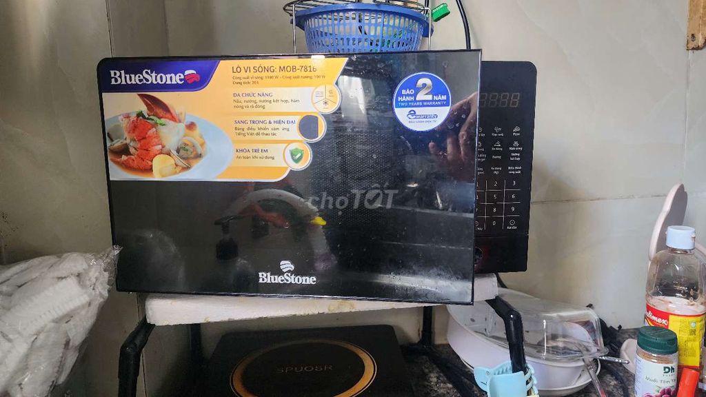 Lò vi sóng BlueStone MOB-7816 20L. Mua bán Bếp, lò, đồ điện nhà bếp tại Quận 12 Tp Hồ Chí Minh được đăng bởi Kim Thủy hình 1
