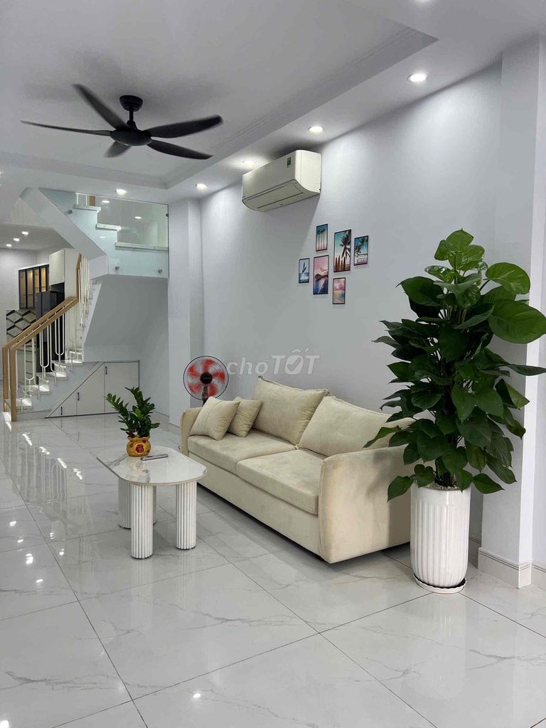Nhà Bán Chính Chủ, Khu vực Lotte Nguyễn Văn lượng, Hẻm thông xe hơi