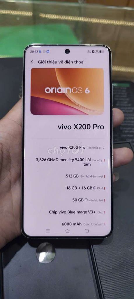 Vivo X200 Pro 512GB Trắng Like New. Mua bán Điện thoại tại Thành phố Dĩ An Bình Dương được đăng bởi Điện thoại giá tốt hình 1