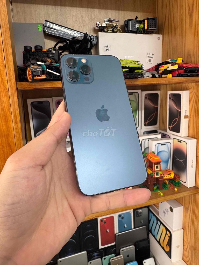 Apple iPhone 12 Pro Max 256GB Xanh 98.5%. Mua bán Điện thoại tại Thành phố Vũng Tàu Bà Rịa - Vũng Tàu được đăng bởi BINHHYK  hình 1