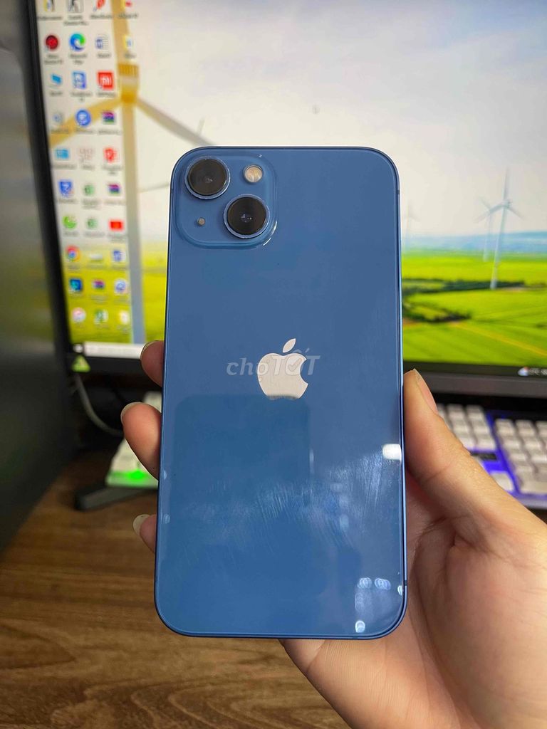 iPhone 13 Xanh Blue VN/A Zin nguyên áp. Mua bán Điện thoại tại Quận Lê Chân Hải Phòng được đăng bởi Huy Tưởng Mobile hình 1