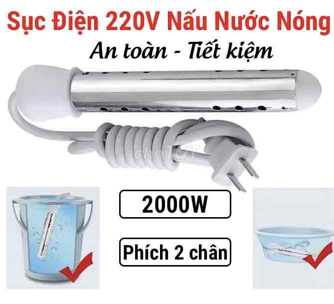 Sục điện đun nước 2000W. Mua bán Bếp, lò, đồ điện nhà bếp tại Quận Gò Vấp Tp Hồ Chí Minh được đăng bởi An  Nhiên hình 1