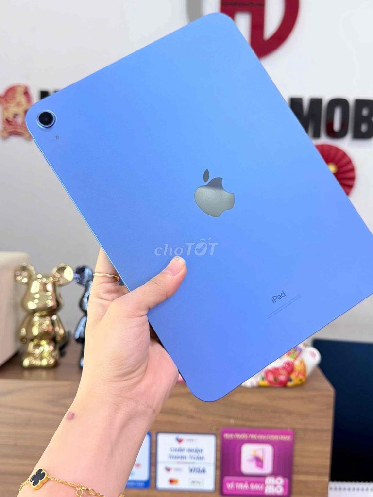 iPad Gen 10 64GB Xanh A14 10.9 inch P100% 99%-Góp. Mua bán Máy tính bảng tại Quận 7 Tp Hồ Chí Minh được đăng bởi Hoàng Hiệp Mobile hình 1