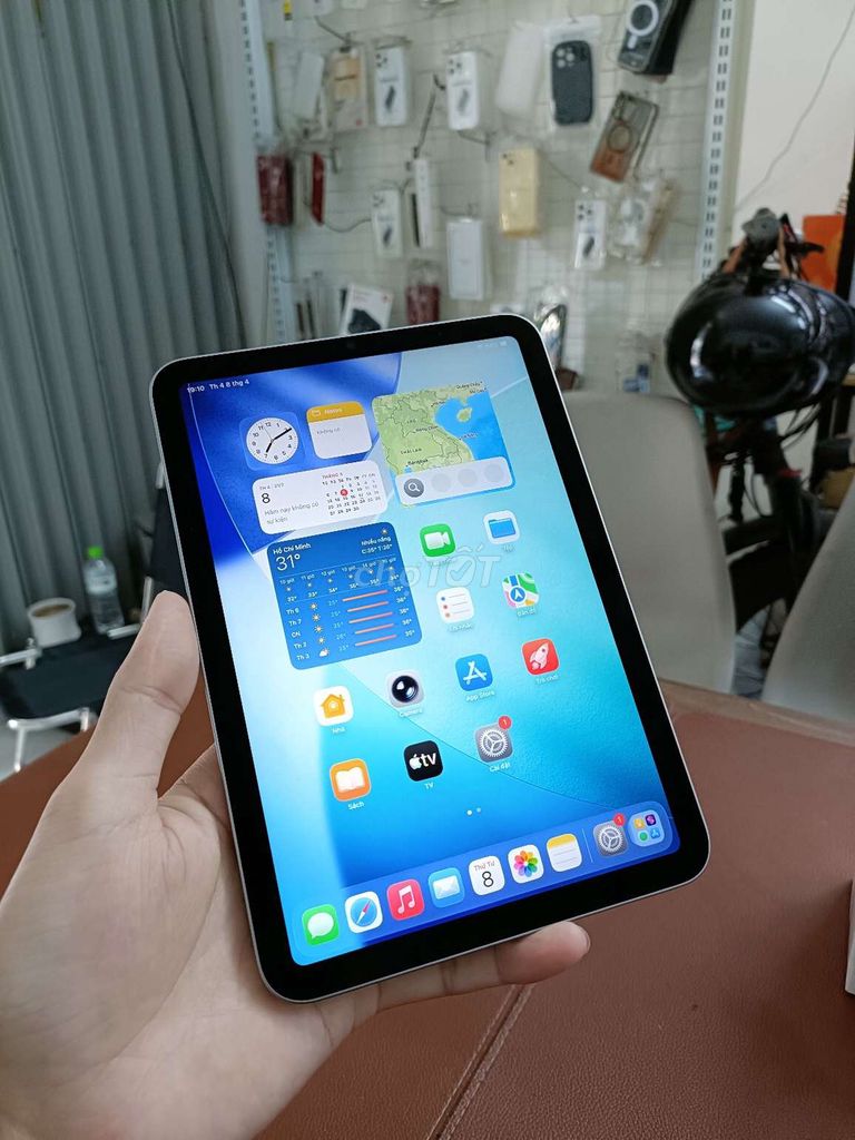 iPad Mini 7 128GB Xám sạc 20 lần. Mua bán Máy tính bảng tại Quận Thanh Khê Đà Nẵng được đăng bởi TT PHONE Store hình 1