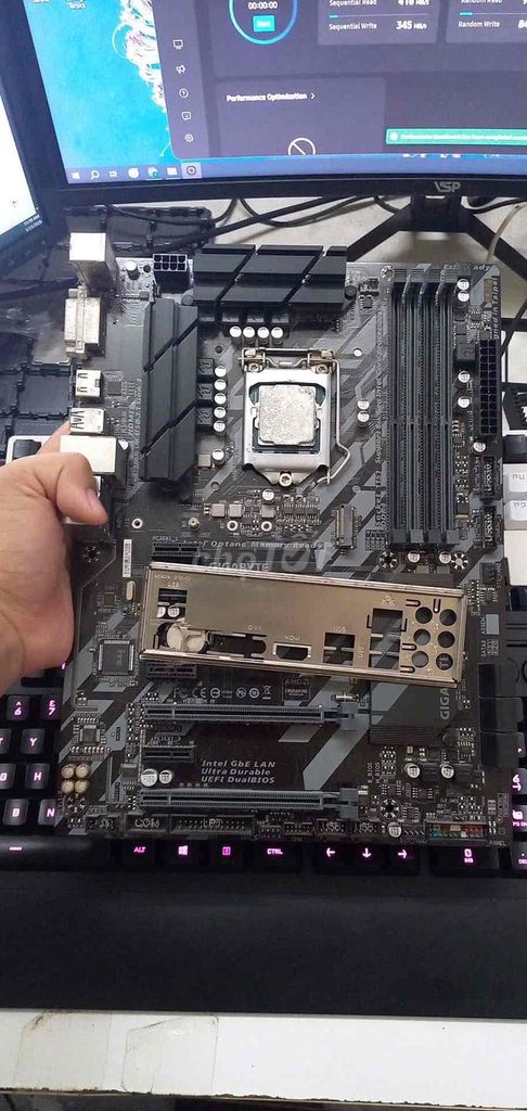 Bo mạch chủ Gigabyte Z370 Đen I7 8700k. Mua bán Linh kiện (RAM, Card...) tại Quận Gò Vấp Tp Hồ Chí Minh được đăng bởi Thai Trung hình 1