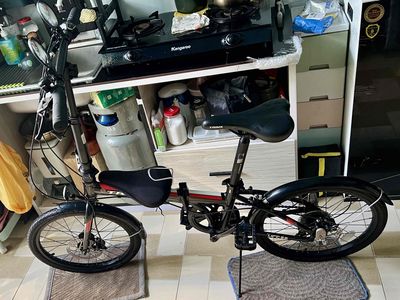 Xe đạp gấp Trinx Life 2.0 Đen Mới 99%. Mua bán Xe đạp tại Quận 4 Tp Hồ Chí Minh được đăng bởi Trần Mai Khanh