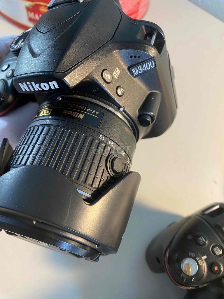 Nikon D3400&Lens AFP 18-55 G VR siêu mới 4k shots.