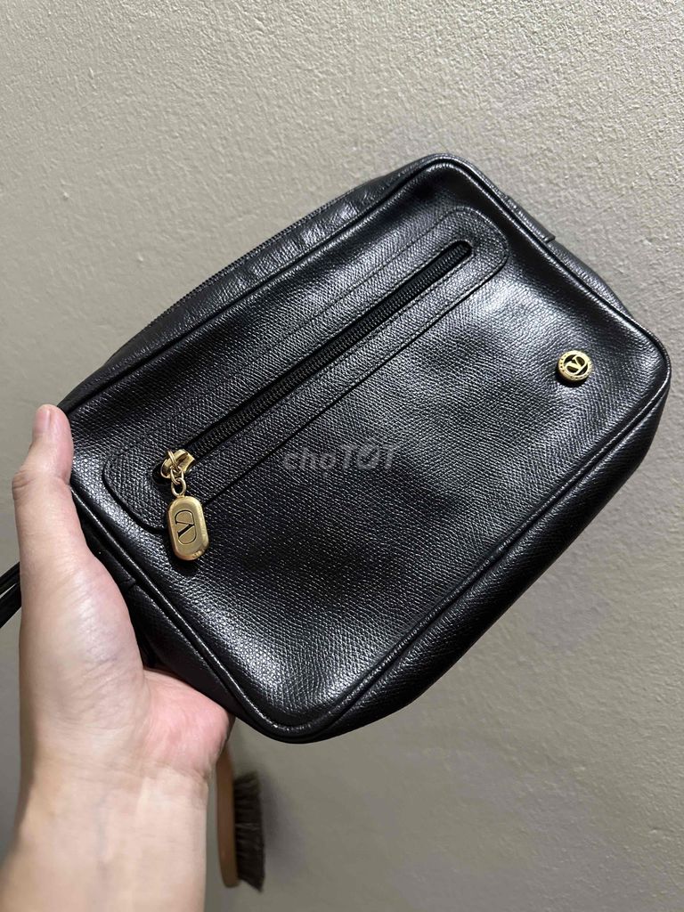 Clutch da thật Valentino chính hãng sx tại Ý