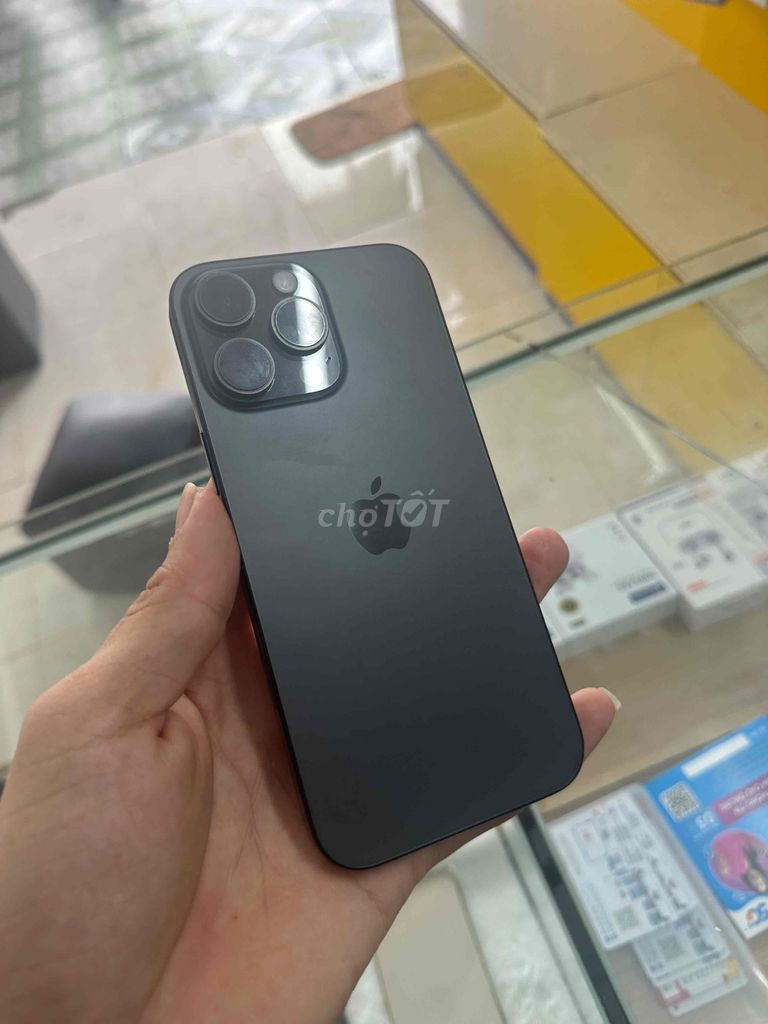 iPhone 16 Pro Max 256GB Đen Đã sử dụng. Mua bán Điện thoại tại Thị xã Nghi Sơn Thanh Hóa được đăng bởi Nguyễn Gia Bình  hình 1