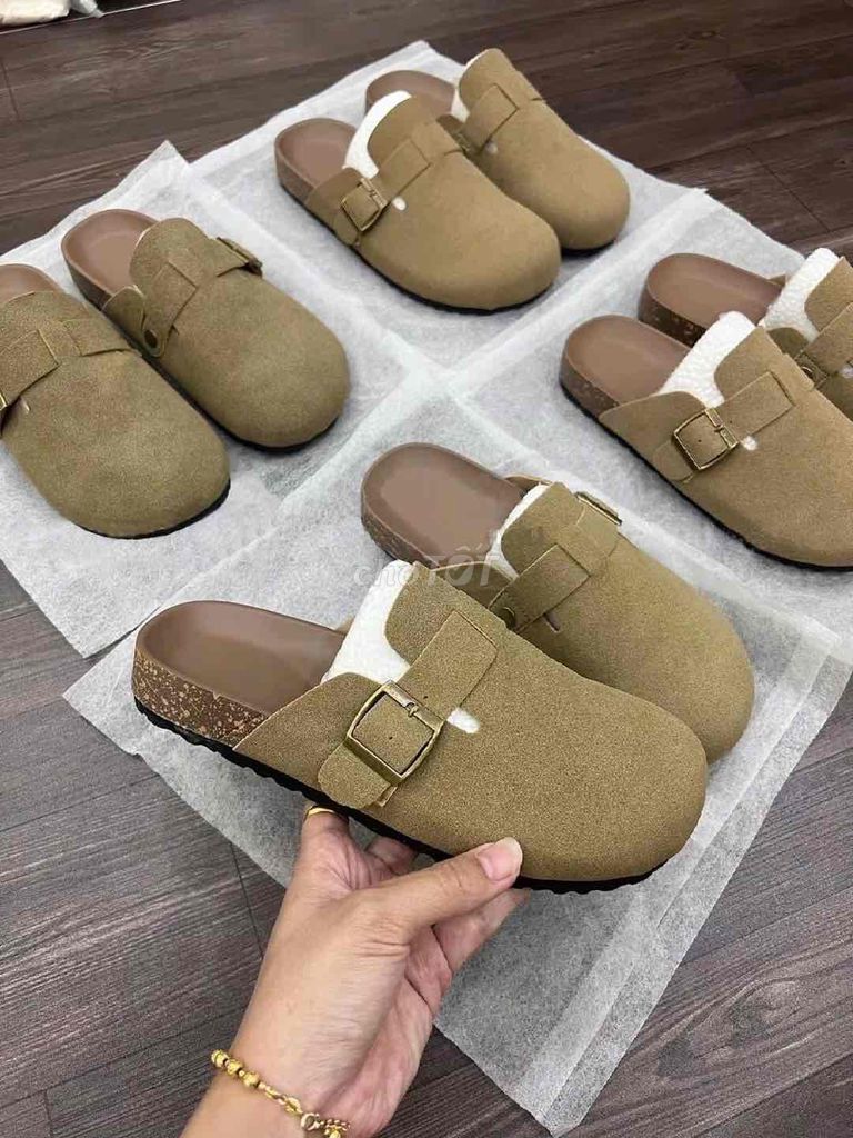 Dép sục da lộn Nâu đậm 38-39. Mua bán Giày dép tại Huyện Hải Hậu Nam Định được đăng bởi mai huyền hình 1