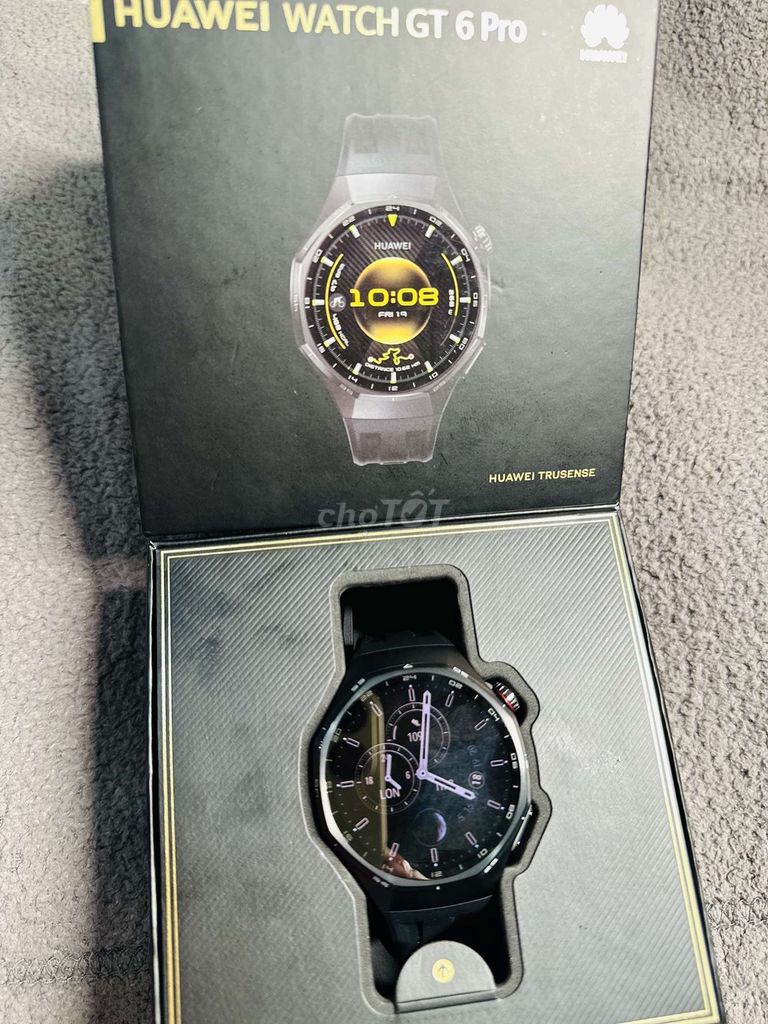 Huawei Watch GT 6 Pro Đen. Mua bán Thiết bị đeo thông minh tại Quận Bình Thạnh Tp Hồ Chí Minh được đăng bởi Mẫn Đặng hình 1